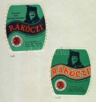 136 darabos főként magyar sörcímke gyűjtemény szépen feldolgozva / 101 mostly Hungarian beer-labels