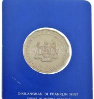 Malajzia 1976. 1R Cu-Ni "A harmadik maláj terv" forgalomba nem került emlékkiadás dísztokb...