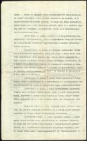 1939 Jegyzőkönyv az "Arany János" önképzőkör (zsidók külön önképzőköre) 3. tiszti gyűlésén
