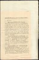 1913 Érettségi bizonyítvány okmánybélyeggel