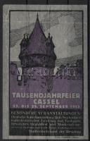 1913 Reklámcímke / Cassel advertising-label