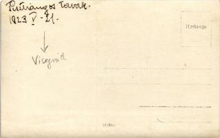 1923 Visegrád, Pisztrángos tavak. photo