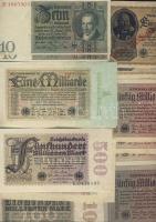 Német Birodalom cca 1899-tól 151 klf db bankjegy Rosenberg katalógus szerint speciálisan szortírozva...