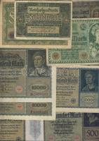 Német Birodalom cca 1899-tól 151 klf db bankjegy Rosenberg katalógus szerint speciálisan szortírozva...