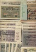 Német Birodalom cca 1899-tól 168 klf db bankjegy Rosenberg katalógus szerint speciálisan szortírozva...