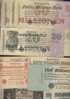 Német Birodalom cca 1899-tól 168 klf db bankjegy Rosenberg katalógus szerint speciálisan szortírozva...