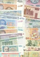 Európa 124 db klf modern bankjegy T:I