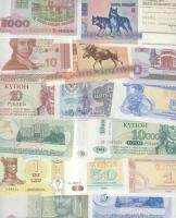 Európa 124 db klf modern bankjegy T:I