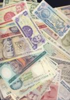 Közép- és Dél-Amerika 57 db klf modern bankjegy T:I