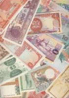 Közép- és Dél-Amerika 57 db klf modern bankjegy T:I