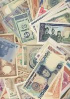 Ázsia cca. 1941-től a modern időkig 147 db klf bankjegy T:I,I-