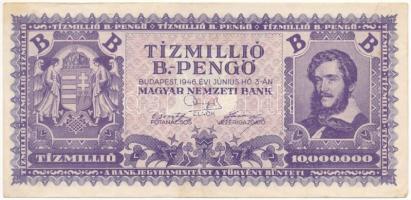 1946. 10.000.000BP T:III szép papír Adamo P38