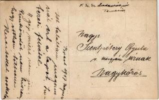 1917 Temesvár, Timisoara; osztrák-magyar katonák csoportja / WWI Austro-Hungarian K.u.K. military, g...