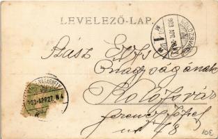 1903 Kolozsvár, Cluj; katonák gyakorlatoznak / Austro-Hungarian K.u.K. military, soldiers' exer...