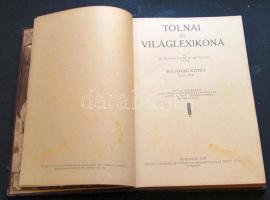 1926 Tolnai Új Világlexikona: Második kötet (BAD-BUR) a Tolnai Nyomdai Műintézet kiadásában