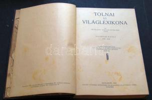 1926 Tolnai Új Világlexikona: Hatodik kötet (GŐZ-HIT) a Tolnai Nyomdai Műintézet kiadásában