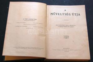 cca 1930 A műveltség útja képes könyv első kötete a Tolnai Nyomdai Műintézet kiadásában