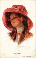 1915 I Dont Care! Lady art postcard. Reinthal & Newman No. 286. s: Philip Boileau (EB)