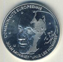 Franciaország 1992. 100Fr Ag "Jean Monet" T:BU