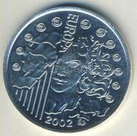 Franciaország 2002. 1/4€ Ag "Európa" T:BU