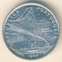 Portugália 1966. 20Esc Ag "Salazar-híd megnyitása" T:BU