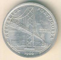 Portugália 1966. 20Esc Ag "Salazar-híd megnyitása" T:1-