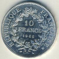 Franciaország 1965. 10Fr Ag "Herkules csoport" T:1/2+