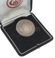 Törökország 1931. "Törökország Központi Bankja" kétoldalas fém emlékérem dísztokban T:1- p...