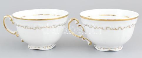 Zsolnay Stafír mokkás, kávés készlet, 9 részes (kanna, kiöntő, cukortartó, csészék és aljak), 24K ar...