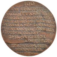 Rajki László (1939-) 1989. "A Magyar Köztársaság elnöke 1946-1948 / 100 éve született... Vallom...