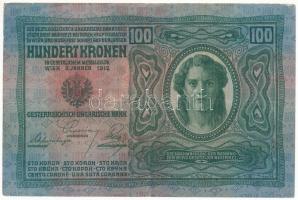 1912. 100K "2074 623699" T:III szép papír
Adamo K28