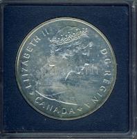 Kanada 1985. 1$ Ag "Nemzeti park" T:PP Plasztiktokban!