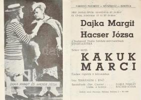 cca 1965 Hacser Józsa (1931-2014) és Dayka Margit (1907-1986) színésznők által Sivó Emil rendező rés...