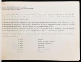 1982 ZUK gépkocsi alkatrész-katalógus, lapszéli sérüléssel