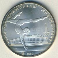 Szovjetunió 1980. 5R Ag "Olimpia-gimnasztika" T:1