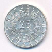 Ausztria 1970. 25Sch Ag "Lehár Ferenc" T:2 Austria 1970. 25 Schilling Ag "Franz Lehar...
