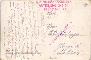 Edition du salon des peintres polonais a Cracovie Ser. 67. Nr. 5. / Polish military art postcard s: ...