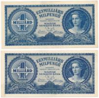 1946. 1.000.000.000MP (5x) T:II- folt 
Adamo P34