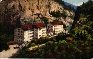 1925 Pfäfers, Hotel Bad Pfäfers in der Taminaschlucht (EB)