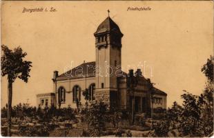1924 Burgstädt, Friedhofshalle / cemetery hall (EM)