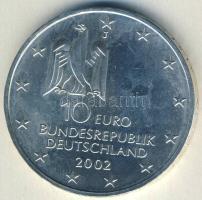 Németország 2002J 10€ Ag "Kasseli Documenta" T:BU