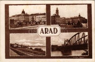 Arad, mozaiklap / multi-view postcard (EK)