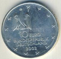 Németország 2002J 10€ Ag "Kasseli Documenta" T:BU