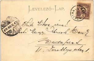 1901 Márianosztra, Maria-Nostra; Országos női fegyintézet, börtön. Zoller József kiadása (EK)