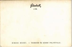 Simor Erzsi. Csiszár és Sárdi felvétele (non PC) (EK)
