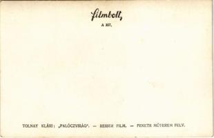 Tolnay Klári "Palóczvirág" Reiber Film, Fekete műterem felvétele (non PC)