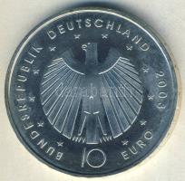 Németország 2003. 10€ Ag "Labdarúgó VB" T:BU