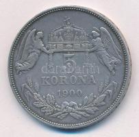 1900KB 5K Ag "Ferenc József" T:2- ph.
Adamo K7