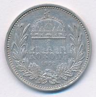 1892KB 1K Ag "Ferenc József" T:2- kis patina
Adamo K5