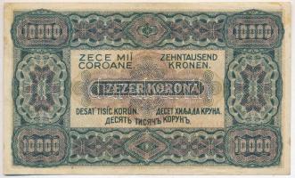 1923. 10.000K nyomdahely jelölés nélkül, felülbélyegezve "80 fillér - Nyolcvan fillér", &q...
